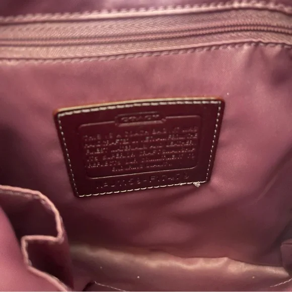 Coach Signature Collection crossbody purse - Picture 2 of 6